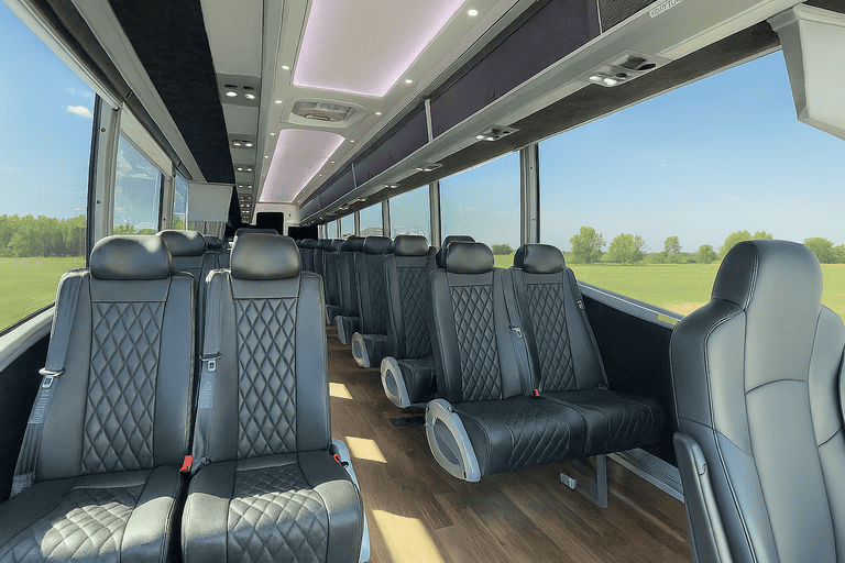 coach bus in Hayward