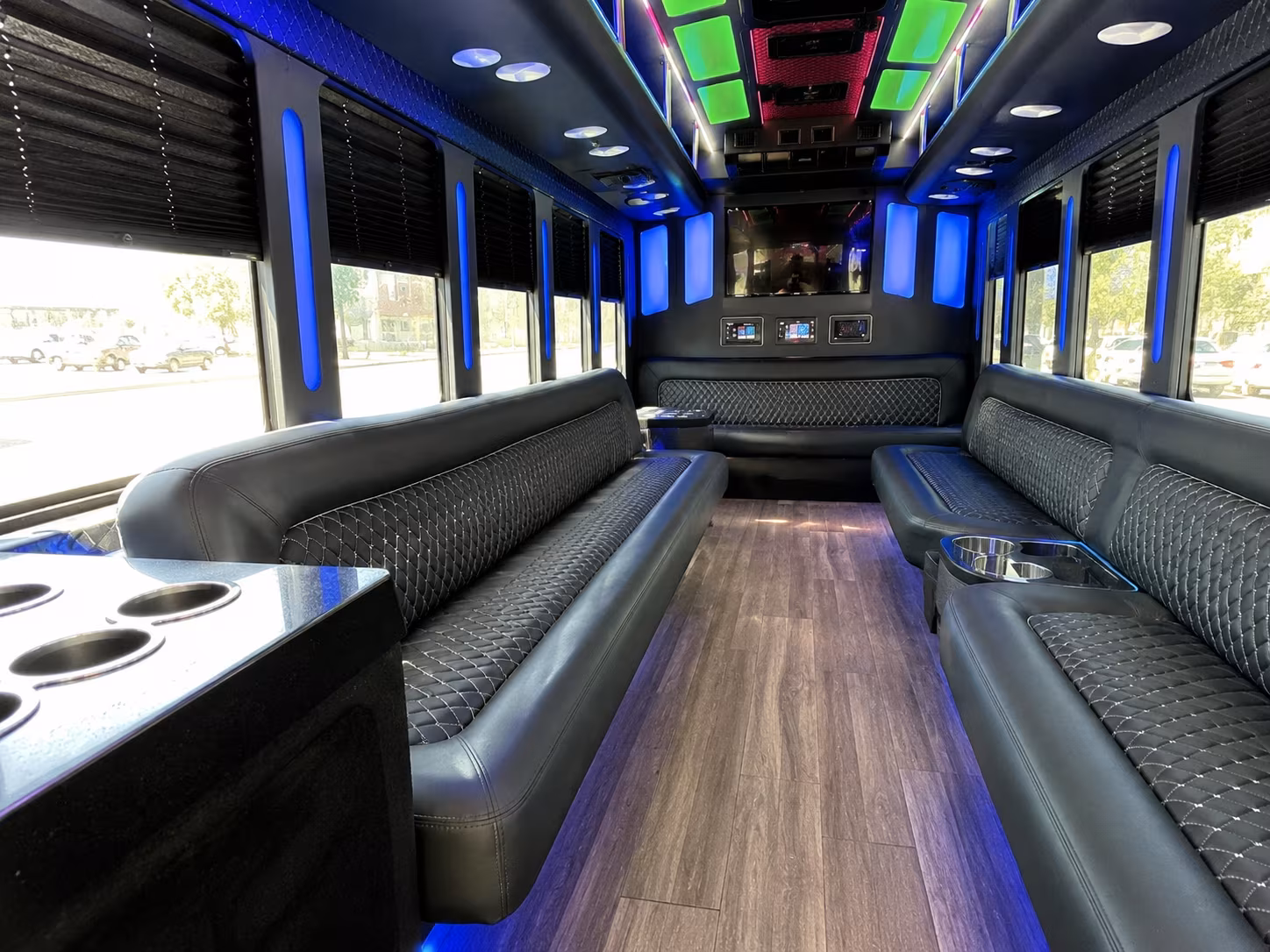 buses for hayward college and university campus tours