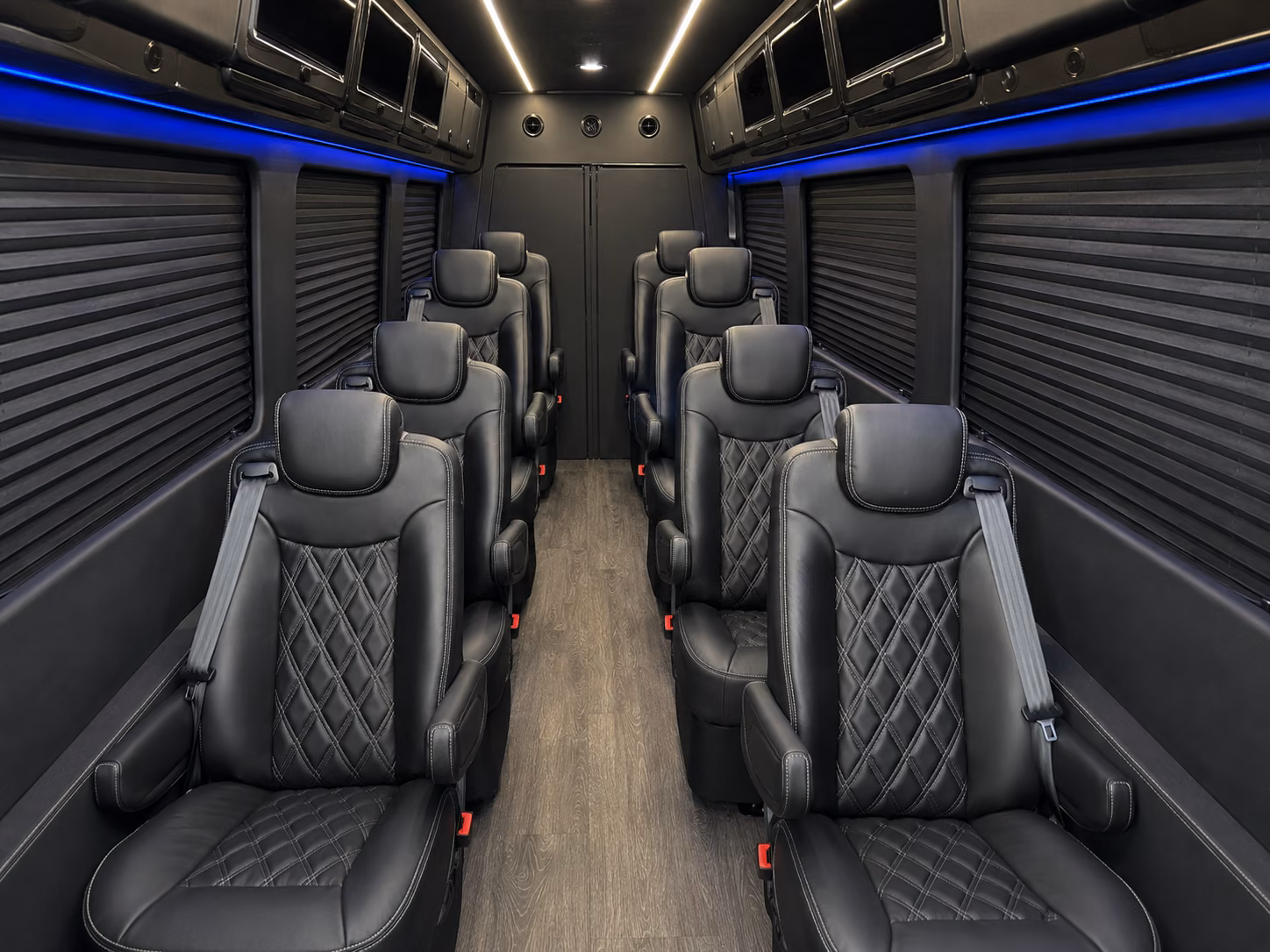 hayward concert transportation onboard seating