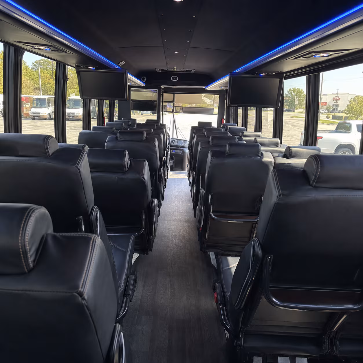 hayward event transportation onboard seating