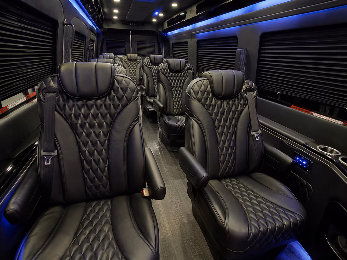 hayward sprinter van with driver inside