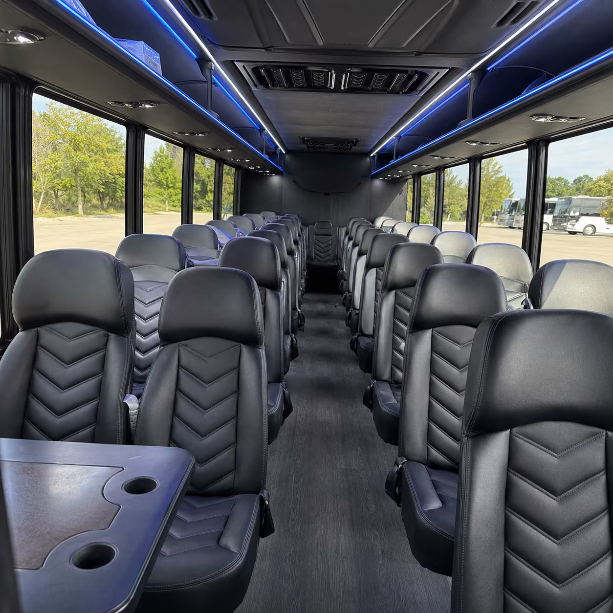 hayward wedding transportation onboard seating