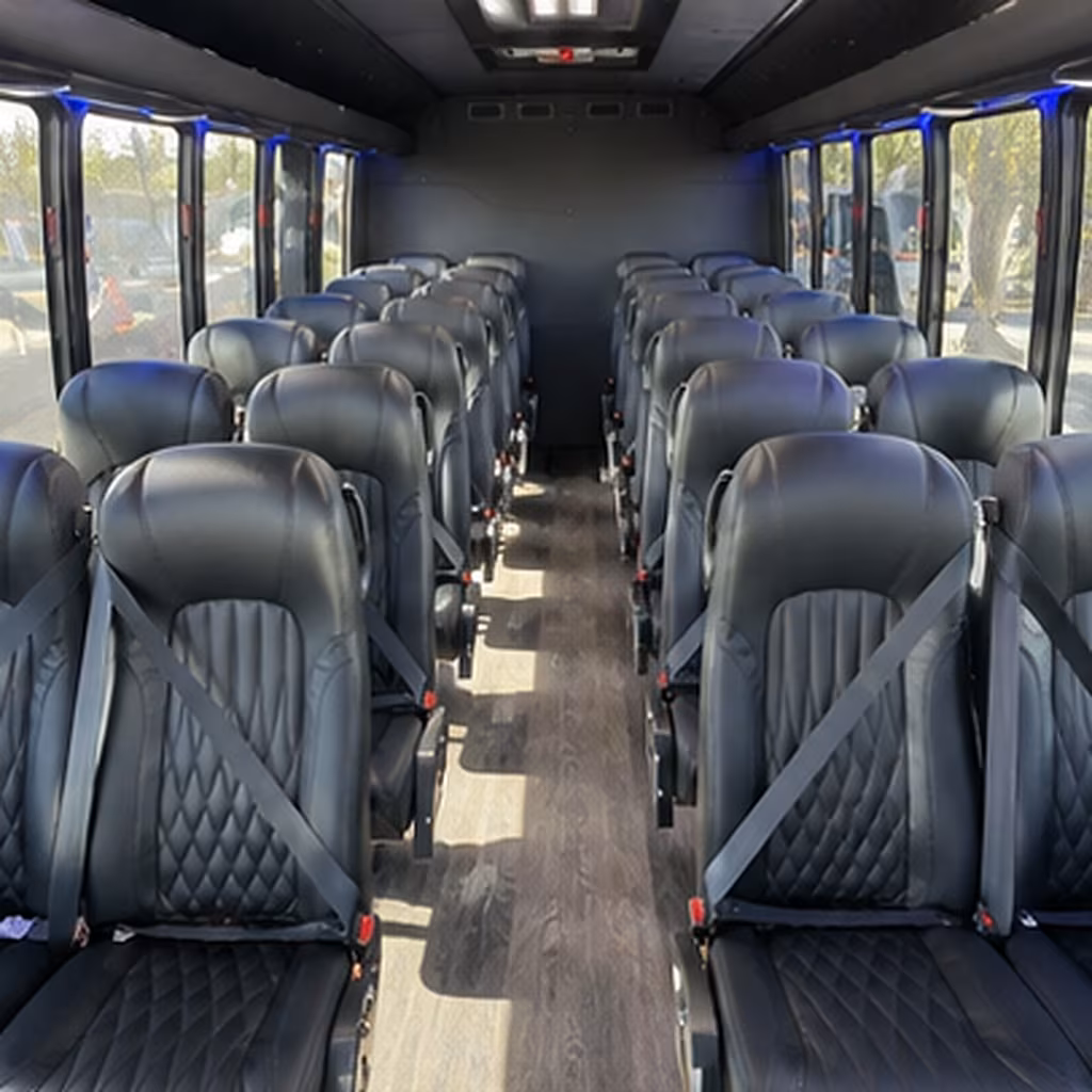 minibuses to chase center concerts across the bay