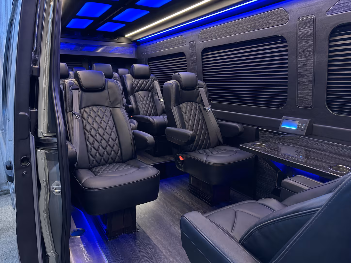 sprinter van transportation for groups and events across hayward